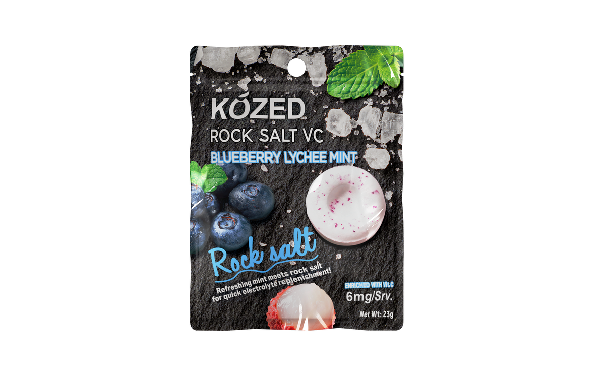 KOZED - Rock Salt Mints - Blueberry Lychee