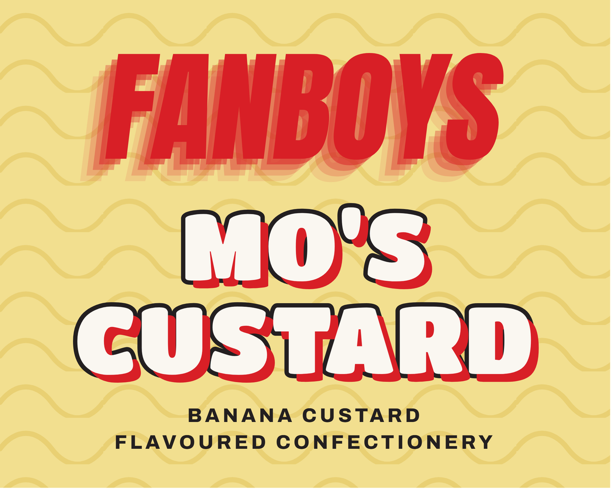 Fanboys flavoured confectionery, individually twist wrapped, 300 g bag